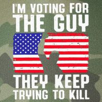 IM Voting For The Guy They Keep Trying To Kill Legacy Tie Dye Trucker Hat