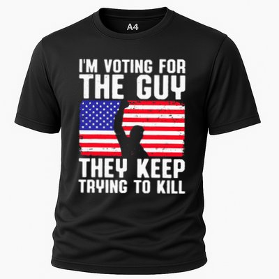 IM Voting For The Guy They Keep Trying To Kill Performance Shirt