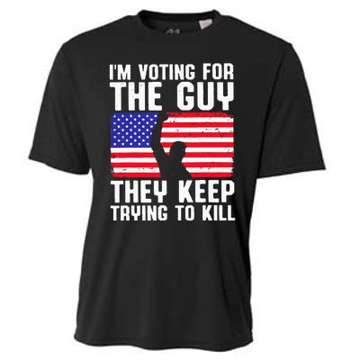 IM Voting For The Guy They Keep Trying To Kill Cooling Performance Crew T-Shirt