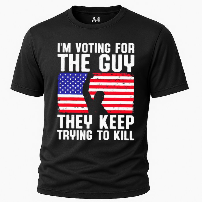 IM Voting For The Guy They Keep Trying To Kill Performance Shirt