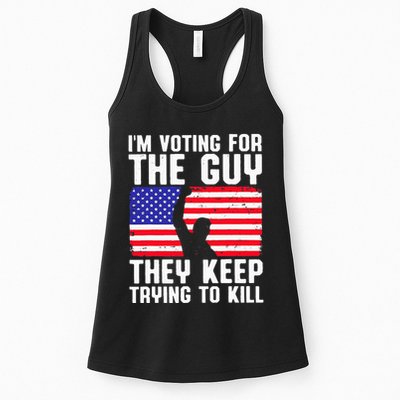 IM Voting For The Guy They Keep Trying To Kill Womens Tank Top
