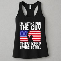 IM Voting For The Guy They Keep Trying To Kill Womens Tank Top