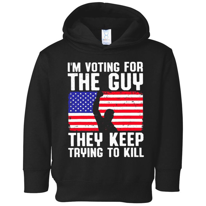 IM Voting For The Guy They Keep Trying To Kill Toddler Hoodie