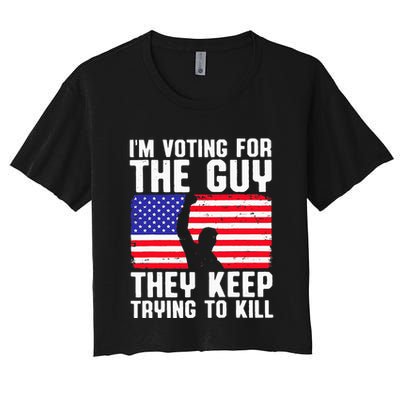 IM Voting For The Guy They Keep Trying To Kill Crop Top