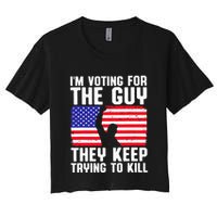 IM Voting For The Guy They Keep Trying To Kill Crop Top