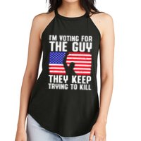 IM Voting For The Guy They Keep Trying To Kill Women's Perfect Tri Rocker Tank