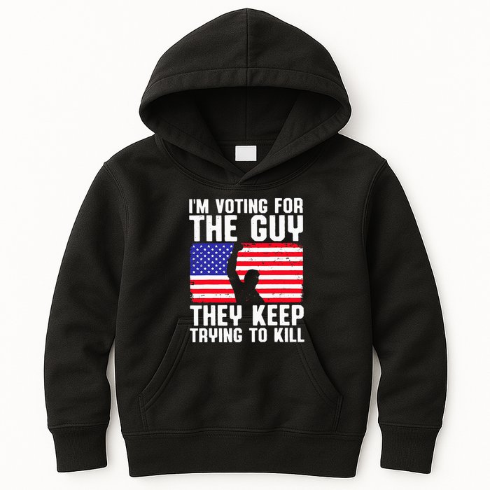 IM Voting For The Guy They Keep Trying To Kill Kids Hoodie