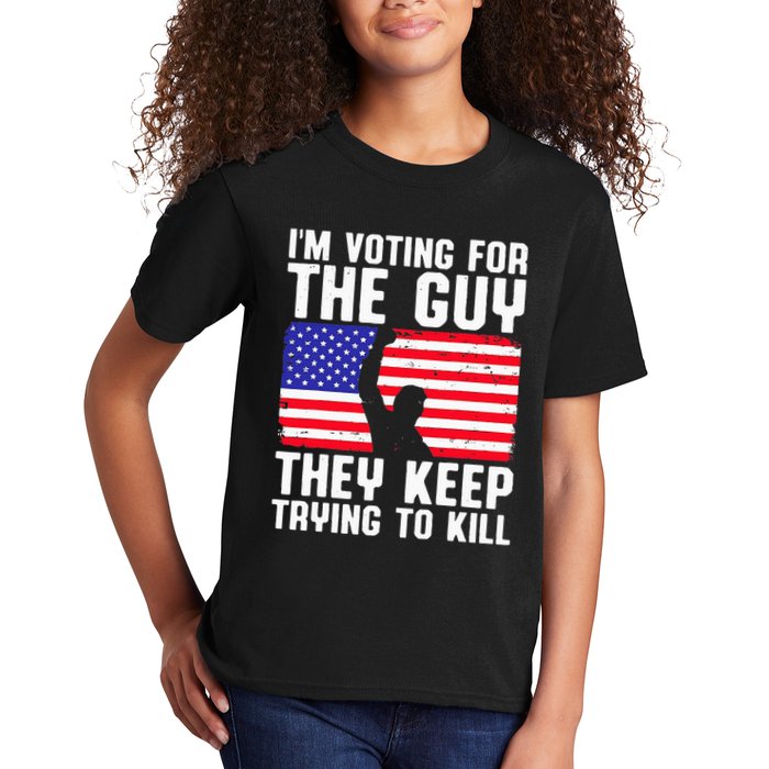 IM Voting For The Guy They Keep Trying To Kill Kids T-Shirt