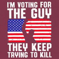 IM Voting For The Guy They Keep Trying To Kill 16oz Travel Tumbler