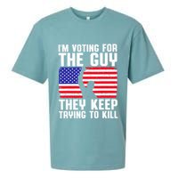 IM Voting For The Guy They Keep Trying To Kill Sueded Cloud Jersey T-Shirt