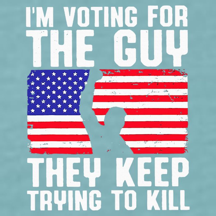 IM Voting For The Guy They Keep Trying To Kill Sueded Cloud Jersey T-Shirt