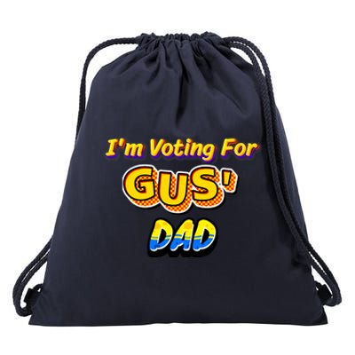 IM Voting For GusS Dad Drawstring Bag