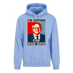 IM Voting For Gus Dad Vote Tim Walz 2024 Unisex Surf Hoodie