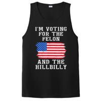 I’M Voting For The Felon & The Hillbilly Trump 2024 Gift PosiCharge Competitor Tank