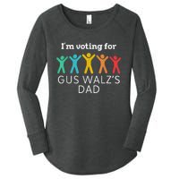 IM Voting For Gus Walz Dad Harris Walz 2024 Women's Perfect Tri Tunic Long Sleeve Shirt