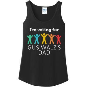 IM Voting For Gus Walz Dad Harris Walz 2024 Ladies Essential Tank