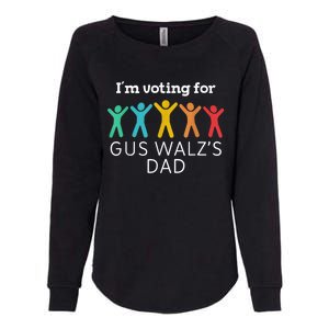 IM Voting For Gus Walz Dad Harris Walz 2024 Womens California Wash Sweatshirt