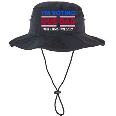 IM Voting For Gus Dad Vote Harris Walz 2024 Pres And Vice Legacy Cool Fit Booney Bucket Hat