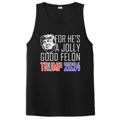 IM Voting For The Convicted Felon Funny Trump July 4th 2024 Gift PosiCharge Competitor Tank