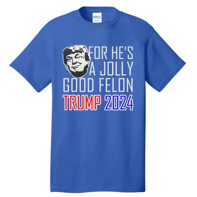 IM Voting For The Convicted Felon Funny Trump July 4th 2024 Gift Tall T-Shirt