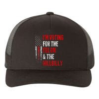 IM Voting For The Felon & The Hillbilly 2024 Pro Trump Meme Yupoong Adult 5-Panel Trucker Hat