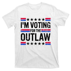 IM Voting For The Outlaw Funny Trump T-Shirt