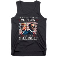 IM Voting For The Outlaw And The Hillbilly Trump Vance 2024 Tank Top