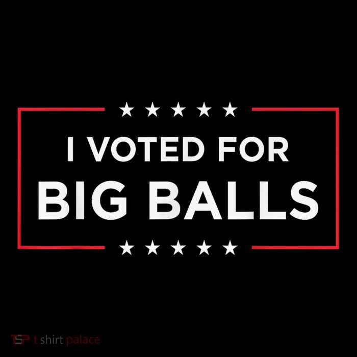 I Voted For Big Balls Doge D.O.G.E Funny Wool Snapback Cap