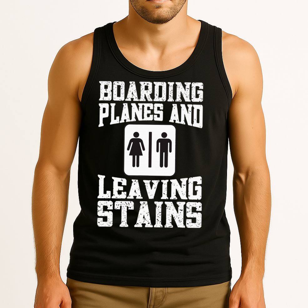 Inappropriate Vacation Forfeit Embarrassing Airport Tank Top
