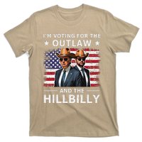 IM Voting For The Outlaw And The Hillbilly Trump Vance 2024 T-Shirt