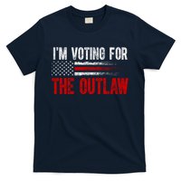 IM Voting For The Outlaw Wanted For President Trump 2024 T-Shirt