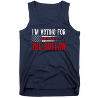 IM Voting For The Outlaw Wanted For President Trump 2024 Tank Top