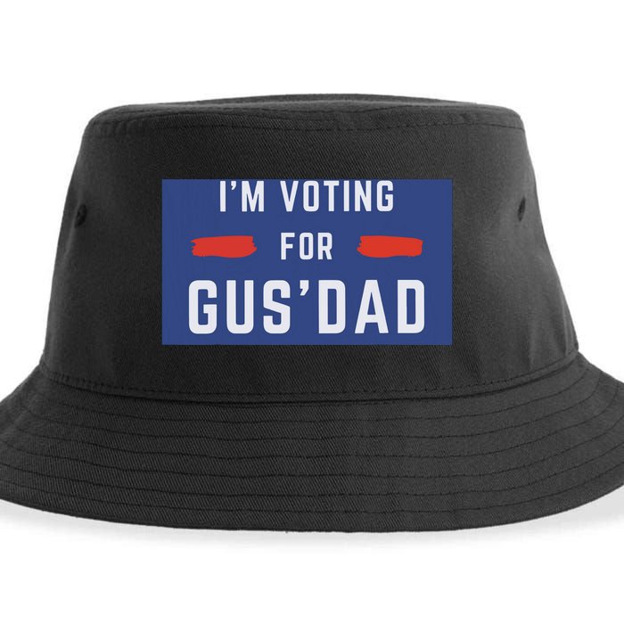 IM Voting For Gus Dad Sustainable Bucket Hat