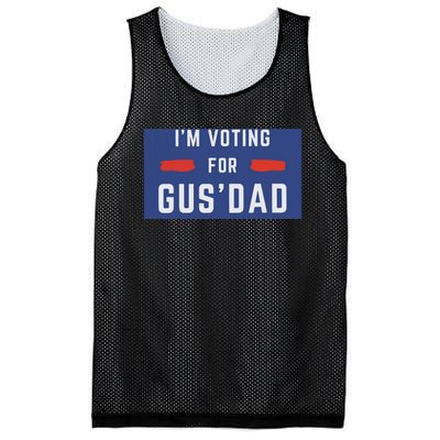 IM Voting For Gus Dad Mesh Reversible Basketball Jersey Tank