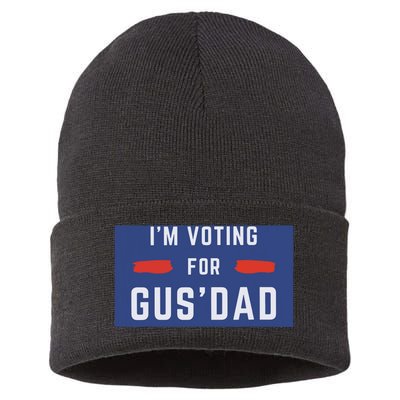 IM Voting For Gus Dad Sustainable Knit Beanie