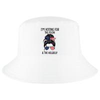 Im Voting For The Felon & The Hillbilly 2024 Pro Trump Cool Comfort Performance Bucket Hat
