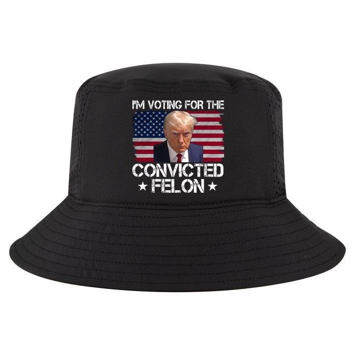 Im Voting For A Convicted Felon Cool Comfort Performance Bucket Hat