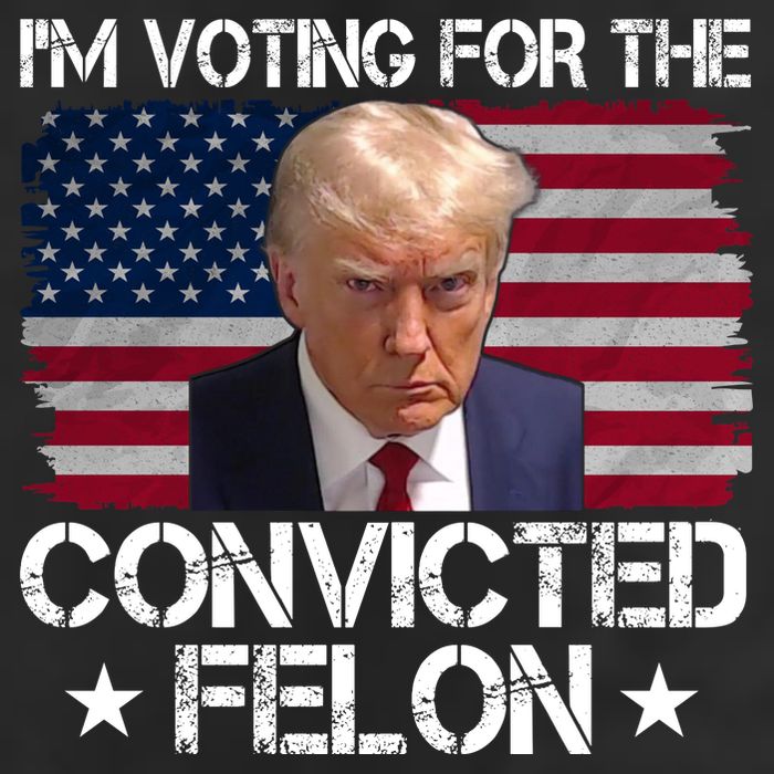 Im Voting For A Convicted Felon Beanie