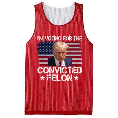 Im Voting For A Convicted Felon Mesh Reversible Basketball Jersey Tank