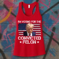 Im Voting For A Convicted Felon Womens Tank Top
