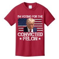 Im Voting For A Convicted Felon Kids T-Shirt