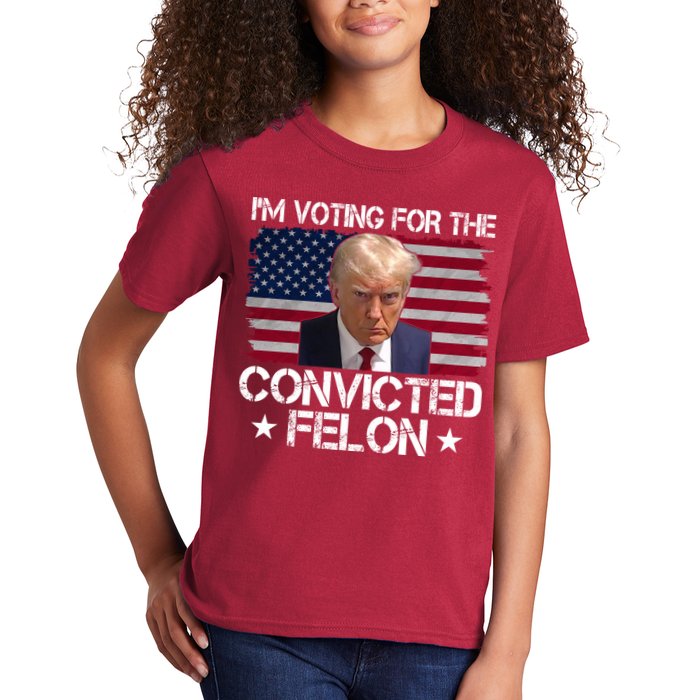 Im Voting For A Convicted Felon Kids T-Shirt