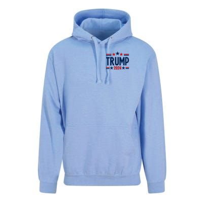 Im Voting For The Felon Trump 2024 Election (Front And Back) Unisex Surf Hoodie