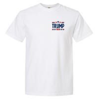 Im Voting For The Felon Trump 2024 Election (Front And Back) Garment-Dyed Heavyweight T-Shirt