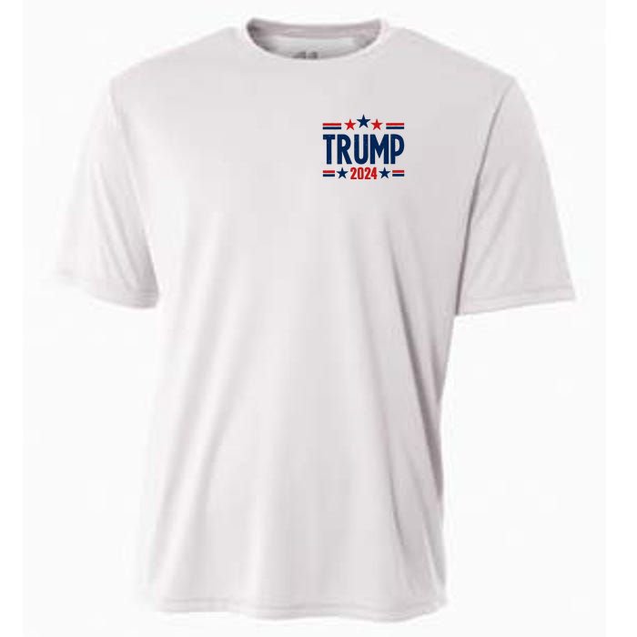 Im Voting For The Felon Trump 2024 Election (Front And Back) Cooling Performance Crew T-Shirt