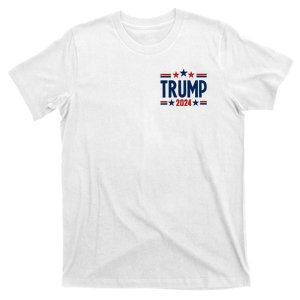 Im Voting For The Felon Trump 2024 Election (Front And Back) T-Shirt