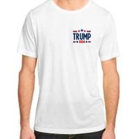 Im Voting For The Felon Trump 2024 Election (Front And Back) Adult ChromaSoft Performance T-Shirt