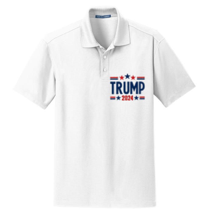 Im Voting For The Felon Trump 2024 Election (Front And Back) Dry Zone Grid Polo