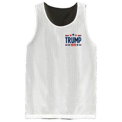 Im Voting For The Felon Trump 2024 Election (Front And Back) Mesh Reversible Basketball Jersey Tank