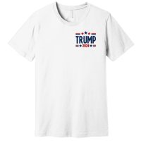 Im Voting For The Felon Trump 2024 Election (Front And Back) Premium T-Shirt